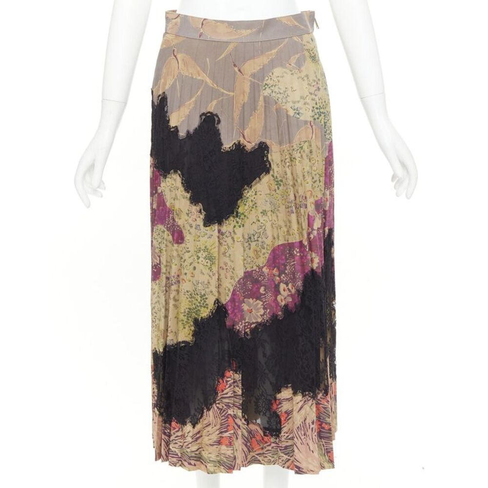 Valentino 2016 Runway Prairie Sheepskin Skirt